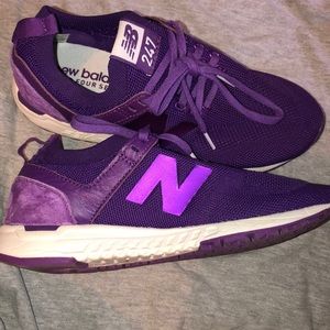 Purple new balances
